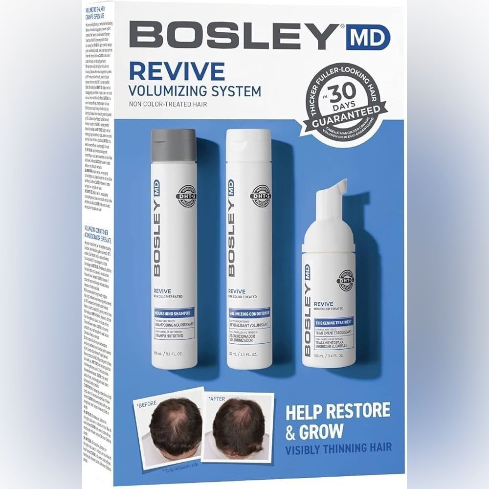 BosleyMD BosRevive Nourishing Shampoo & Conditioner & Kit for Noticeably Thinnin